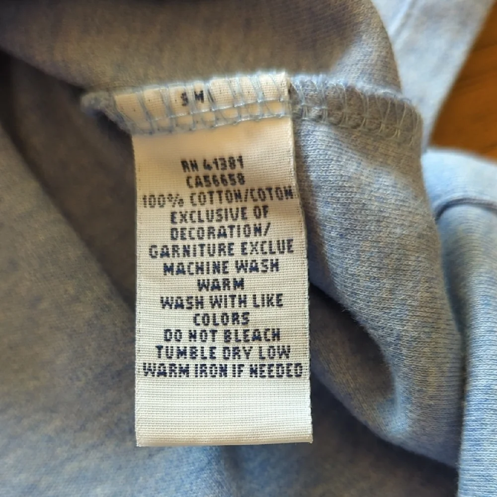 Polo Ralph Lauren Men's Heather Light Blue Cotton Polo